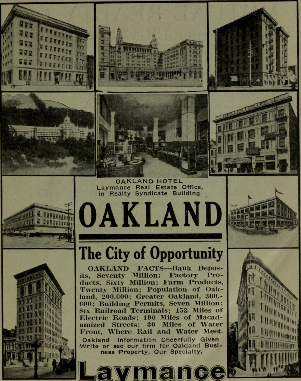 1911 newspaper ad